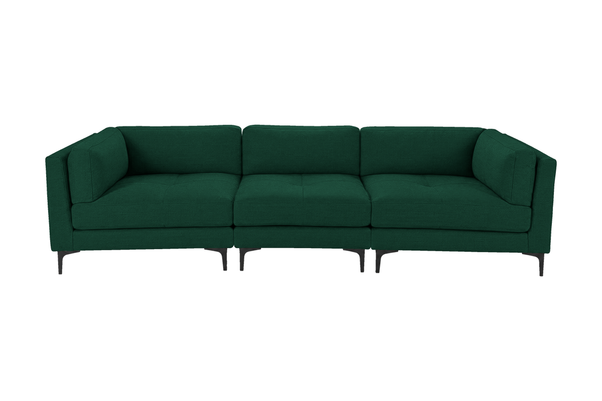 Oli Modular Large Sofa in Roni Frog