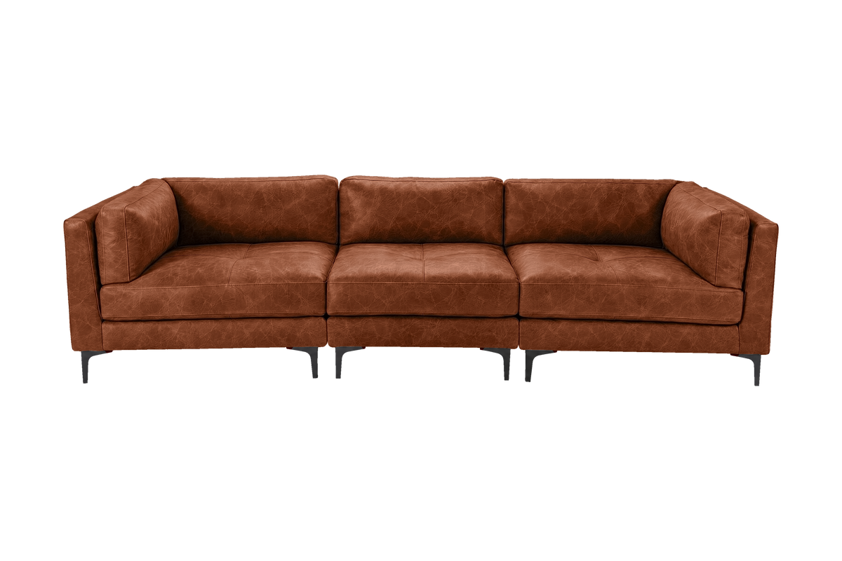 Oli Modular Large Sofa in Celine Hazel