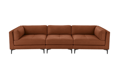 Oli Modular Large Sofa in Dante Hazel
