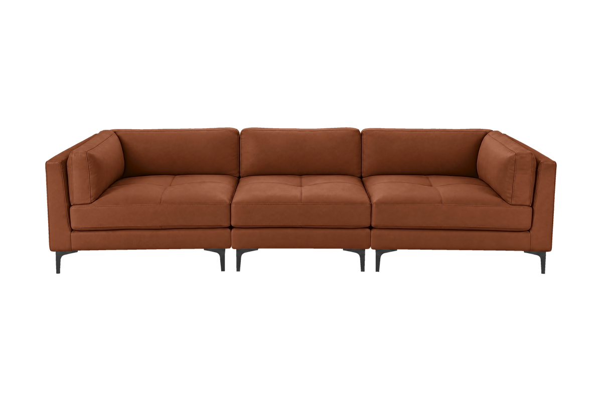 Oli Modular Large Sofa in Dante Hazel