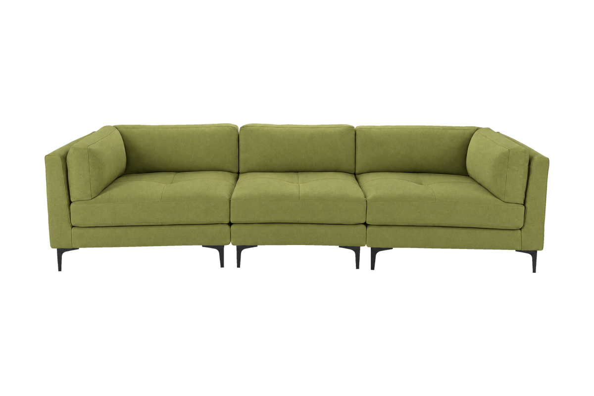 Oli Modular Large Sofa in Fresco Key Lime
