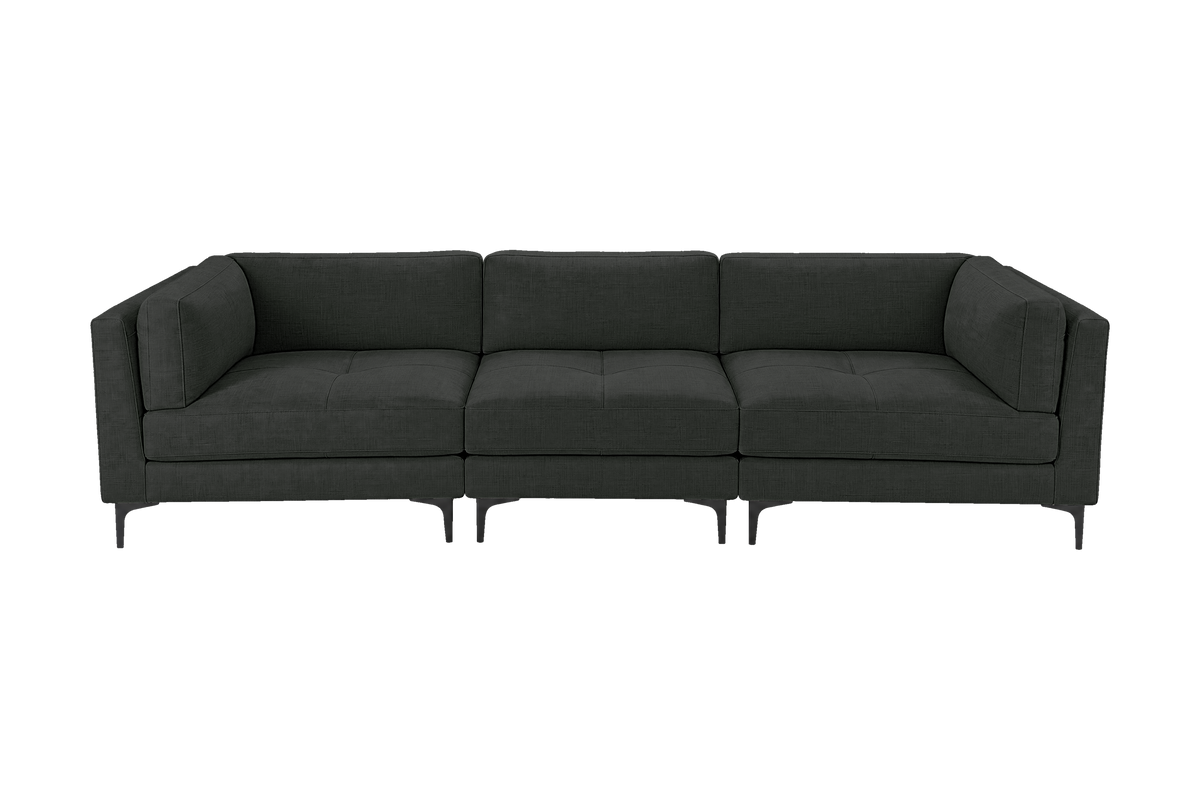 Oli Modular Large Sofa in Mosquito Lola
