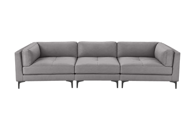 Oli Modular Large Sofa in Dante Meteor