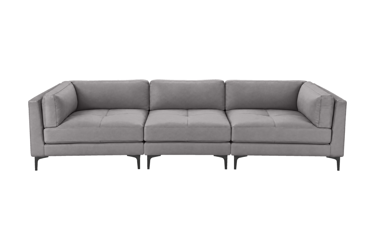 Oli Modular Large Sofa in Dante Meteor