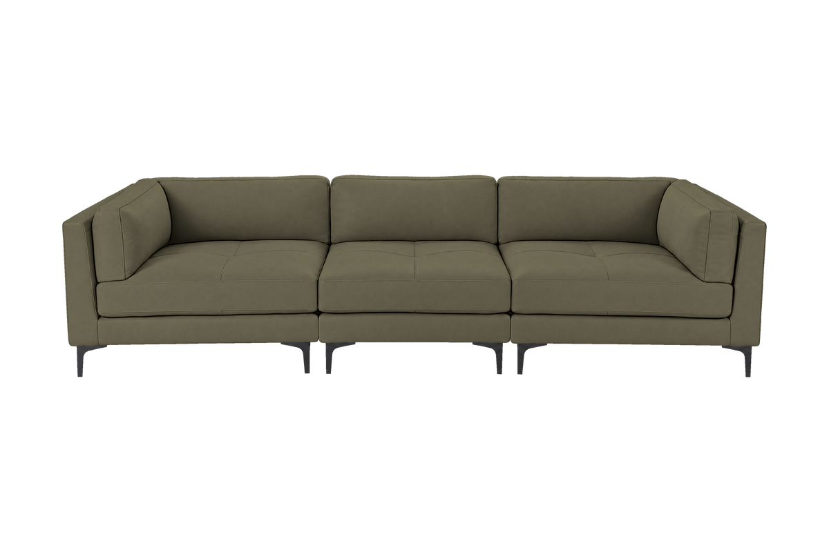 Oli Modular Large Sofa in Felix Olive