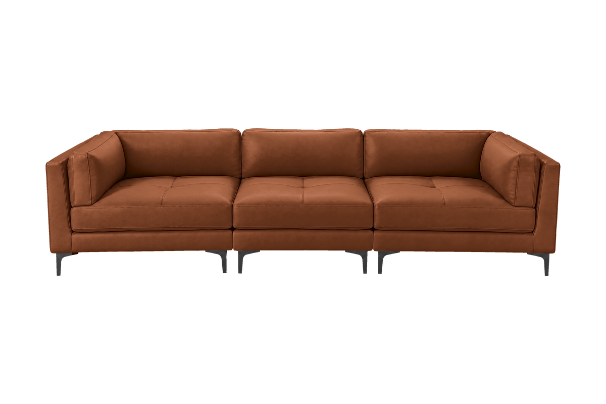 Oli Modular Large Sofa in Momo Porto