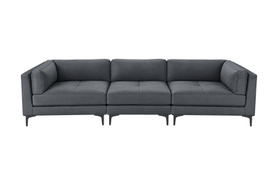 Oli Modular Large Sofa in Dante Shark
