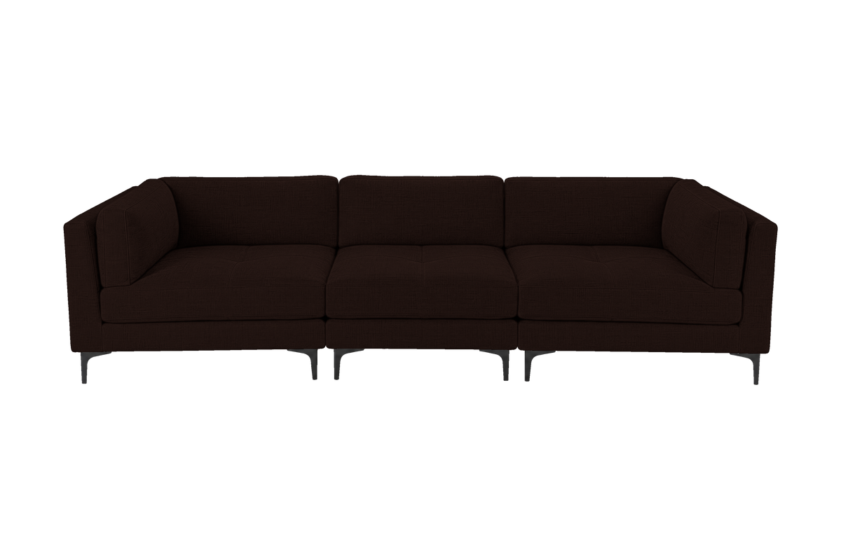 Oli Modular Large Sofa in Mosquito Terra