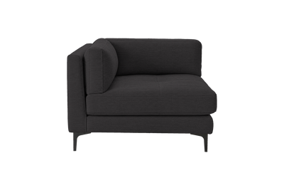 Oli Modular Chair One Arm Left in Roni Ember