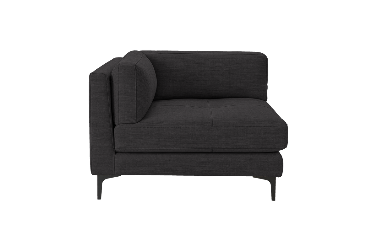 Oli Modular Chair One Arm Left in Roni Ember