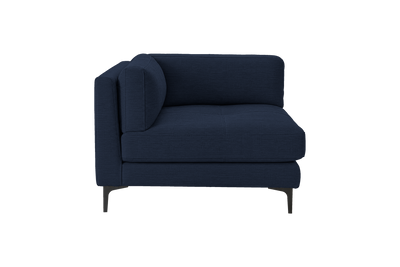 Oli Modular Chair One Arm Left in Roni Ember Blue