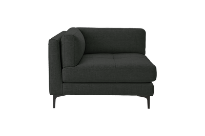 Oli Modular Chair One Arm Left in Mosquito Lola