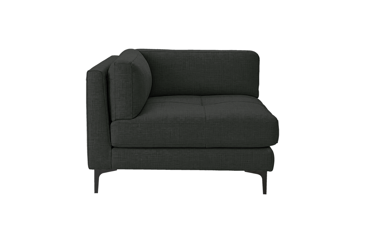 Oli Modular Chair One Arm Left in Mosquito Lola