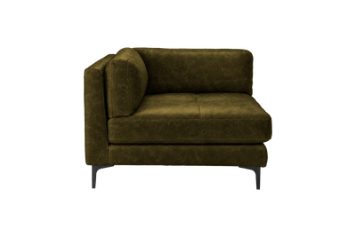 Oli Modular Chair One Arm Left in Celine Maverick