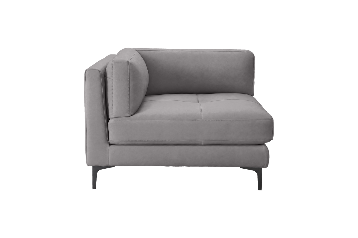 Oli Modular Chair One Arm Left in Dante Meteor