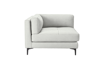 Oli Modular Chair One Arm Left in Felix Milky