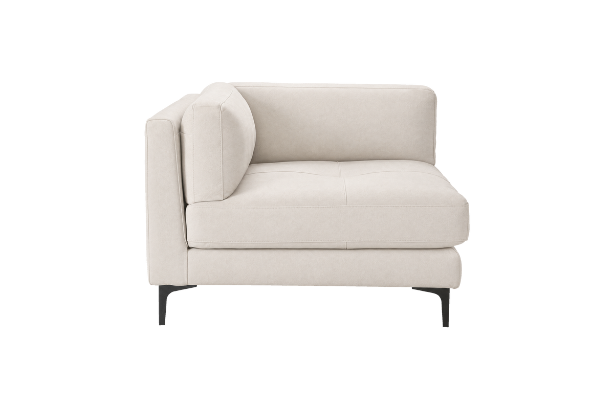 Oli Modular Chair One Arm Left in Fresco Milky