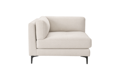Oli Modular Chair One Arm Left in Fresco Milky