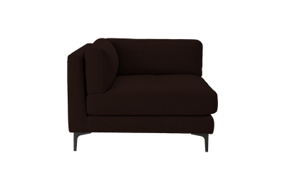 Oli Modular Chair One Arm Left in Mosquito Terra