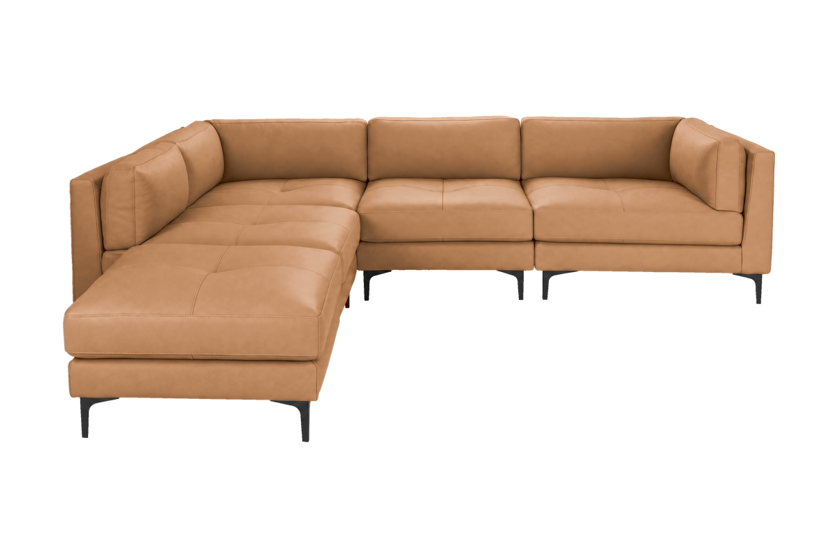 Oli Modular Left Bumper Corner Sofa in Marfa Les Yeux
