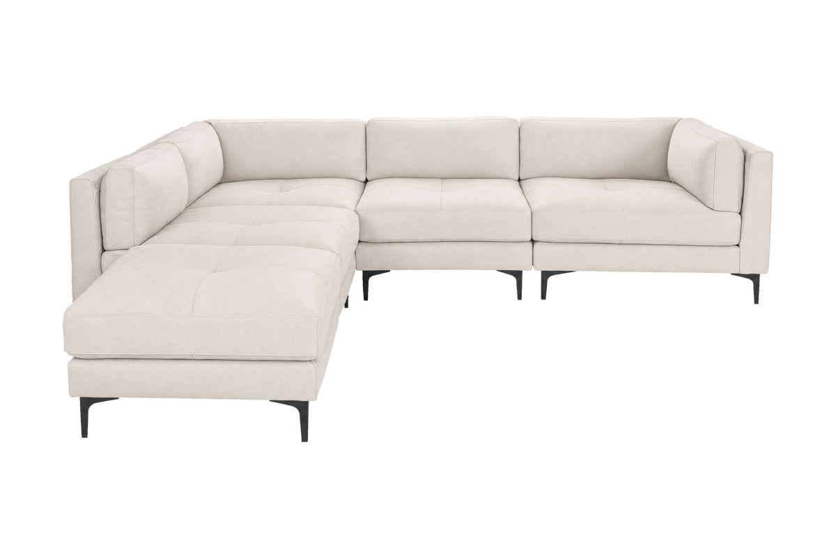 Oli Modular Left Bumper Corner Sofa in Fresco Milky