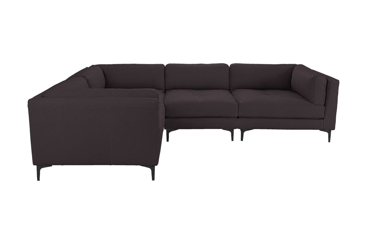 Oli Modular Left Corner Sofa in Dante Charcoal