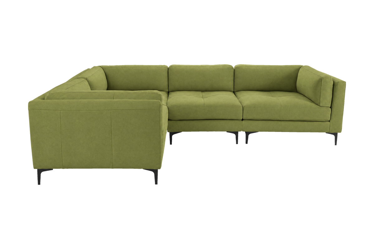 Oli Modular Left Corner Sofa in Fresco Key Lime