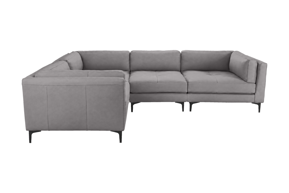 Oli Modular Left Corner Sofa in Dante Meteor