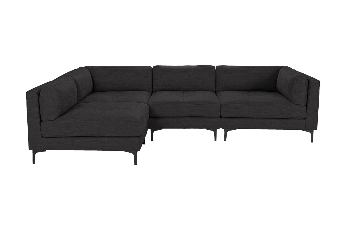 Oli Modular Left Open Corner Sofa in Roni Ember