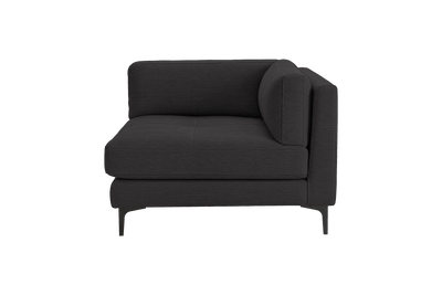 Oli Modular Chair One Arm Right in Roni Ember