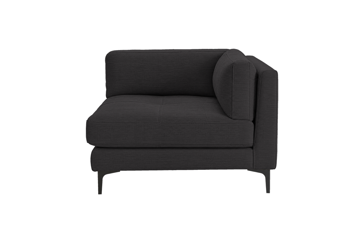 Oli Modular Chair One Arm Right in Roni Ember