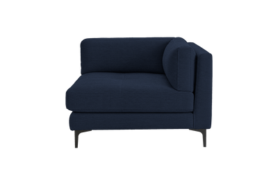 Oli Modular Chair One Arm Right in Roni Ember Blue