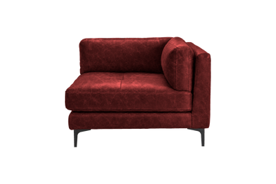 Oli Modular Chair One Arm Right in Celine Figaro