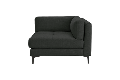 Oli Modular Chair One Arm Right in Mosquito Lola