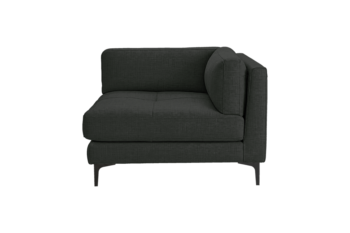 Oli Modular Chair One Arm Right in Mosquito Lola