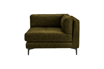 Oli Modular Chair One Arm Right in Celine Maverick