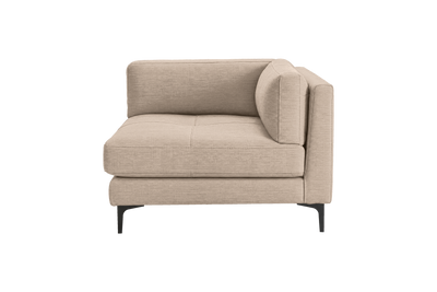 Oli Modular Chair One Arm Right in Roni Pine Nut