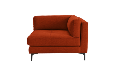 Oli Modular Chair One Arm Right in Roni Poppy