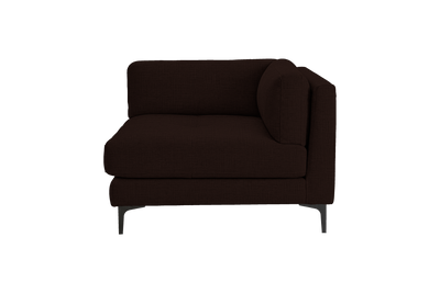 Oli Modular Chair One Arm Right in Mosquito Terra