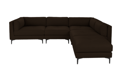 Oli Modular Right Bumper Corner Sofa in Marfa Charcoal