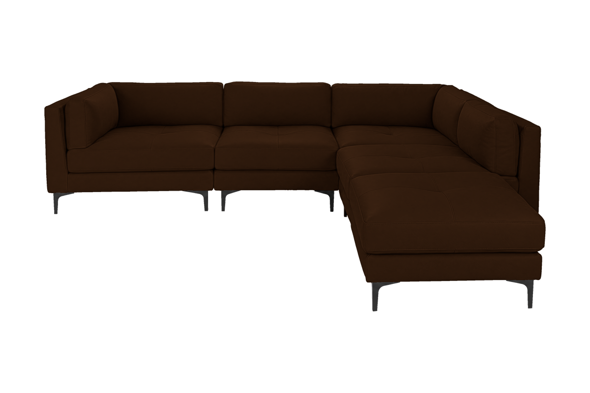 Oli Modular Right Bumper Corner Sofa in Marfa Denton