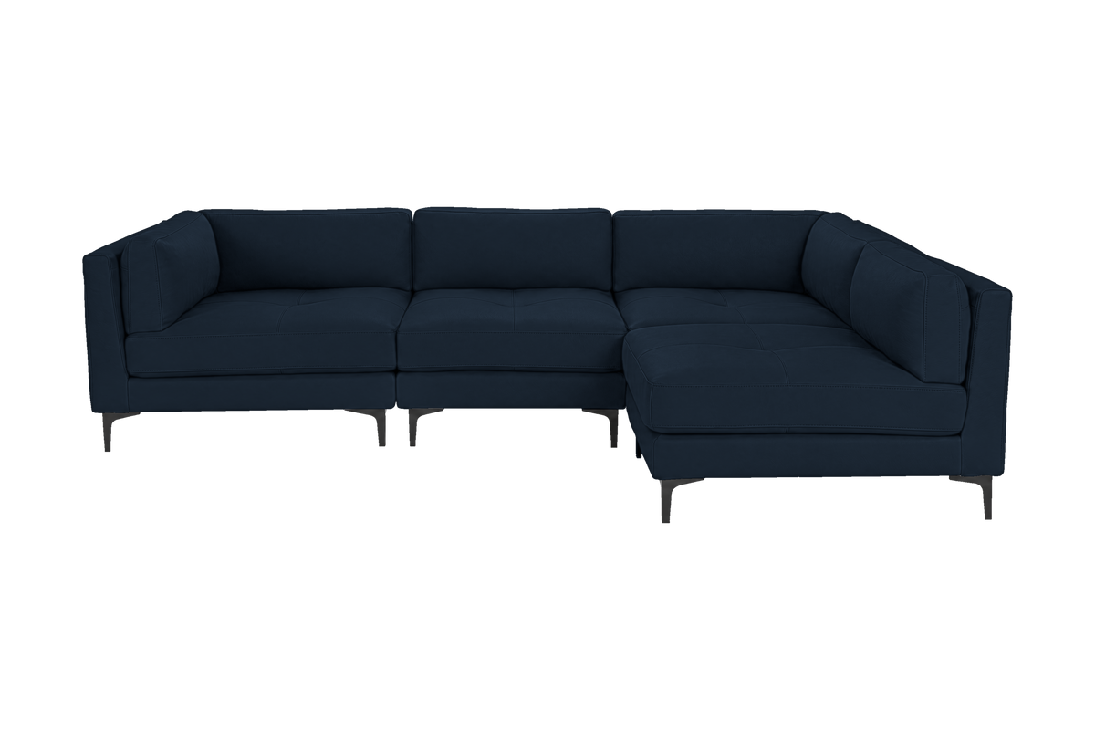 Oli Modular Right Open Corner Sofa in Dante Aqua