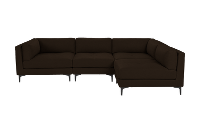 Oli Modular Right Open Corner Sofa in Marfa Charcoal
