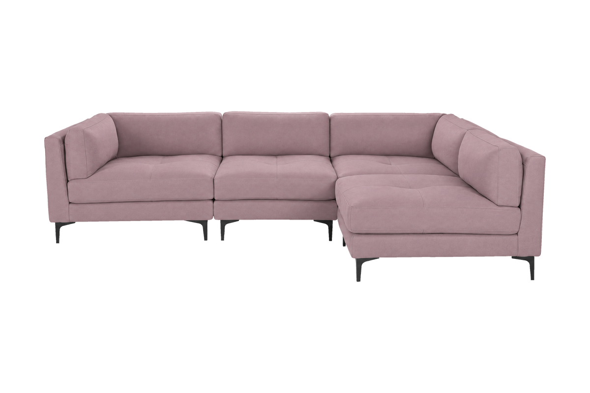 Oli Modular Right Open Corner Sofa in Fresco Saint-Tropez