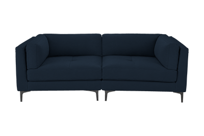 Oli Modular Small Sofa in Dante Aqua