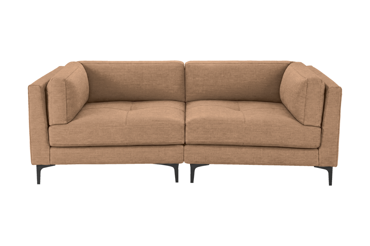 Oli Modular Small Sofa in Roni Biscotti