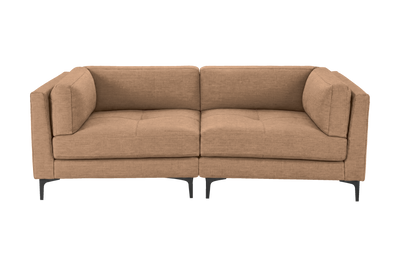 Oli Modular Small Sofa in Roni Biscotti