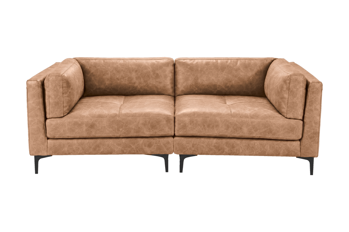 Oli Modular Small Sofa in Celine Camel