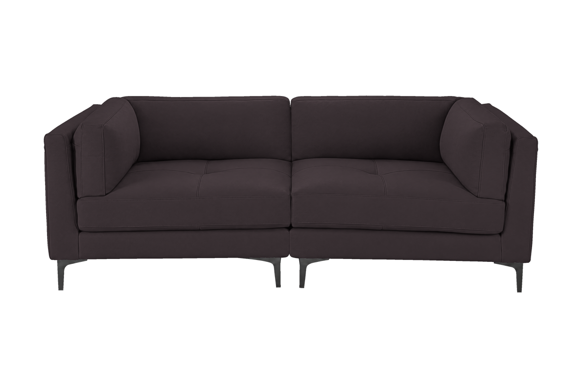 Oli Modular Small Sofa in Dante Charcoal