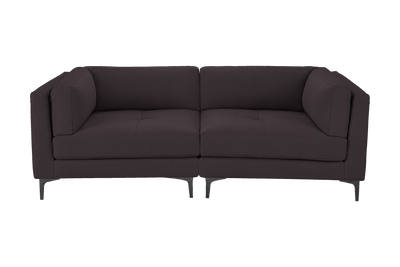 Oli Modular Small Sofa in Dante Charcoal